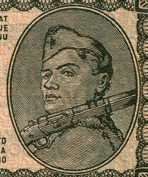 10 Dinara soldier
