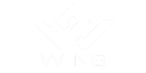wins logo white
